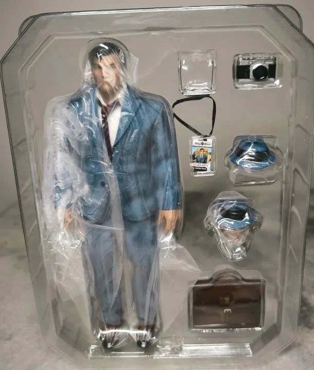 Super man Clark Kent protector of metropolis muff toys 1:12 novo  - Foto 5