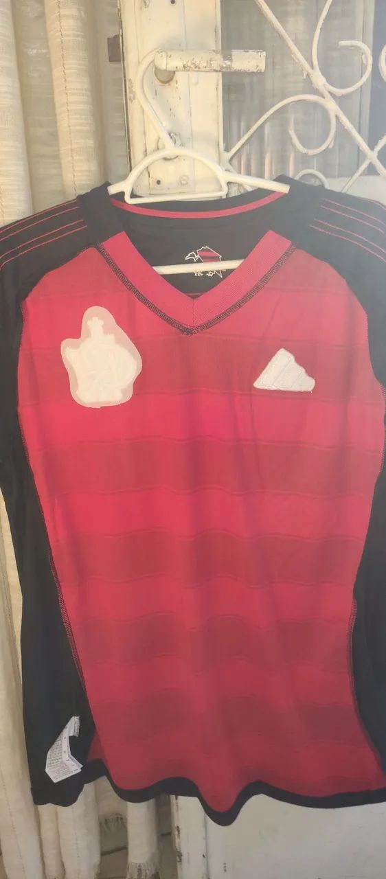 CAMISA DO FLAMENGO LISTRADA ADIDAS - Foto 3