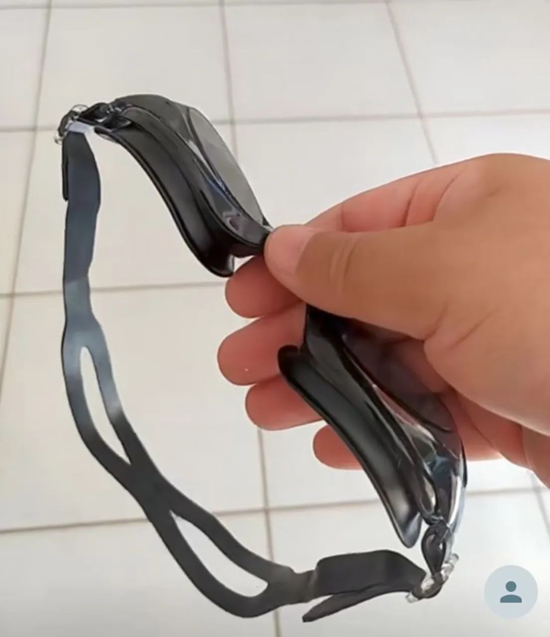 Óculos de Natação - Preto - Foto 2