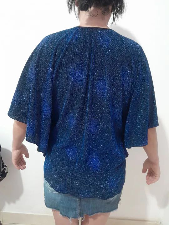 Kit com 2 blusas feminina mais sofisticada - Foto 4