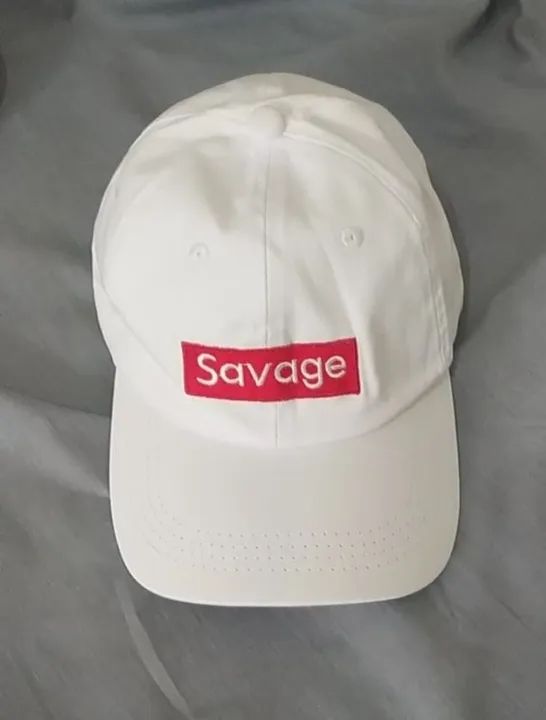 Boné SAVAGE - 100% Algodão - NOVO.