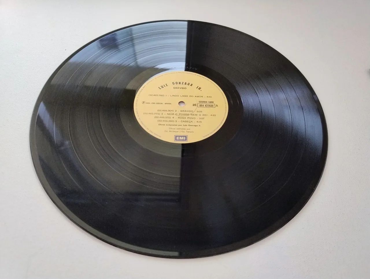 Disco de Vinil Grávido - Gonzaguinha - Foto 5