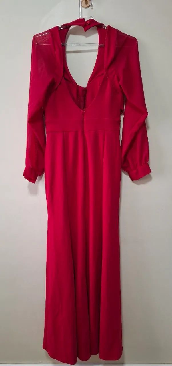Vestido de festa vermelho - Foto 4