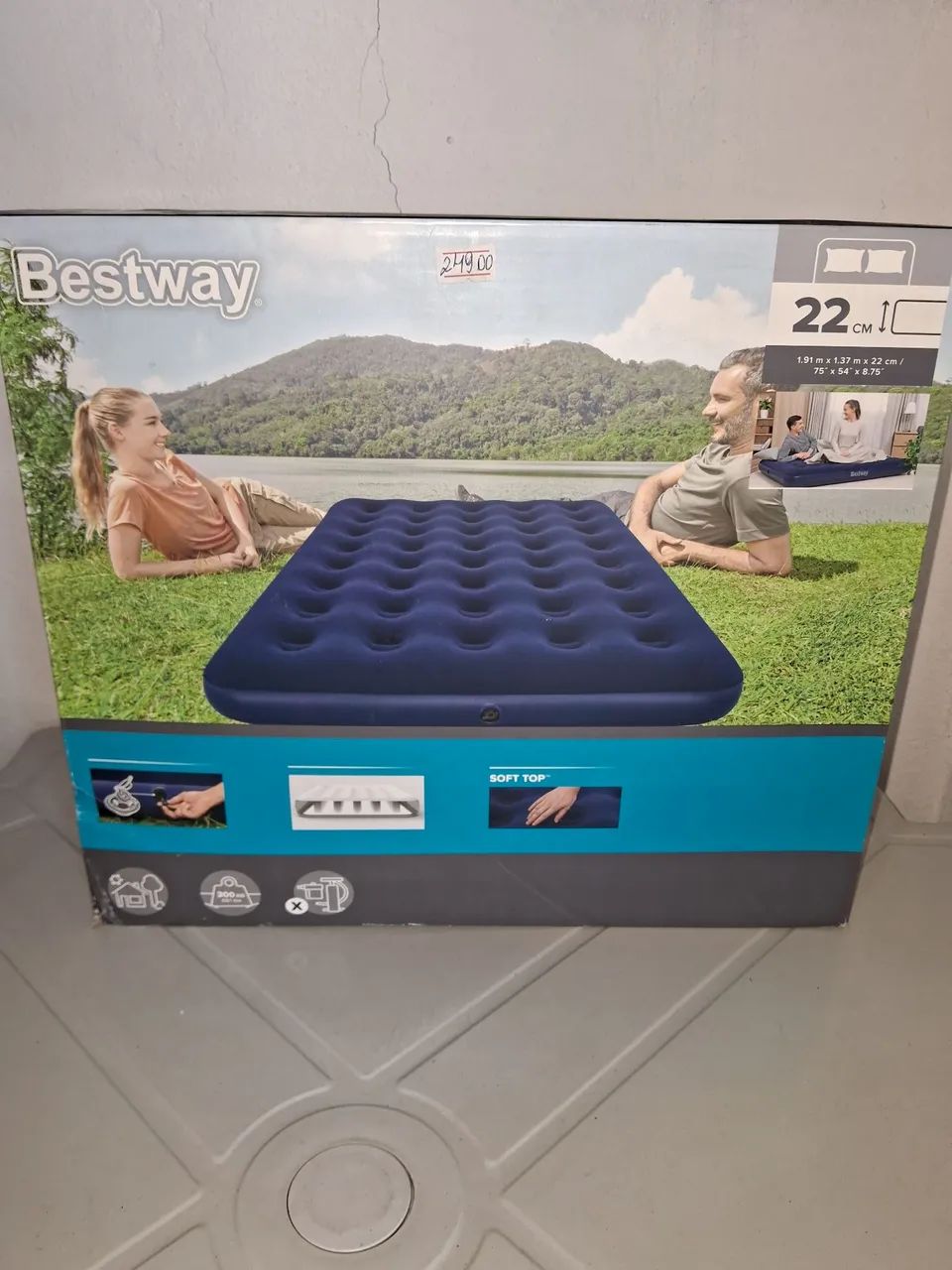 Colchão inflável Casal Bestway