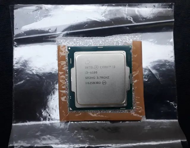 kit upgrade 6ª geração placa mae lga 1151 + intel i3 6100 + memoria DDR4 4GB + Coller - Foto 4
