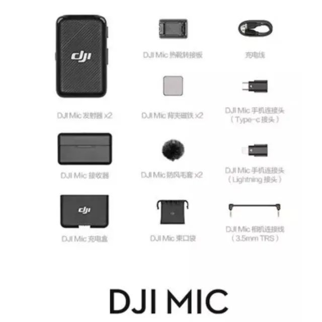Kit microfone DJI Mic, Lacrado! - Foto 2