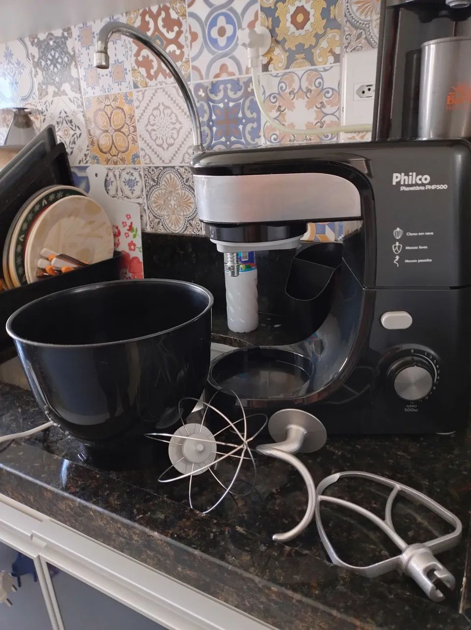 Batedeira Planetária Philco PHP500 Turbo 500W