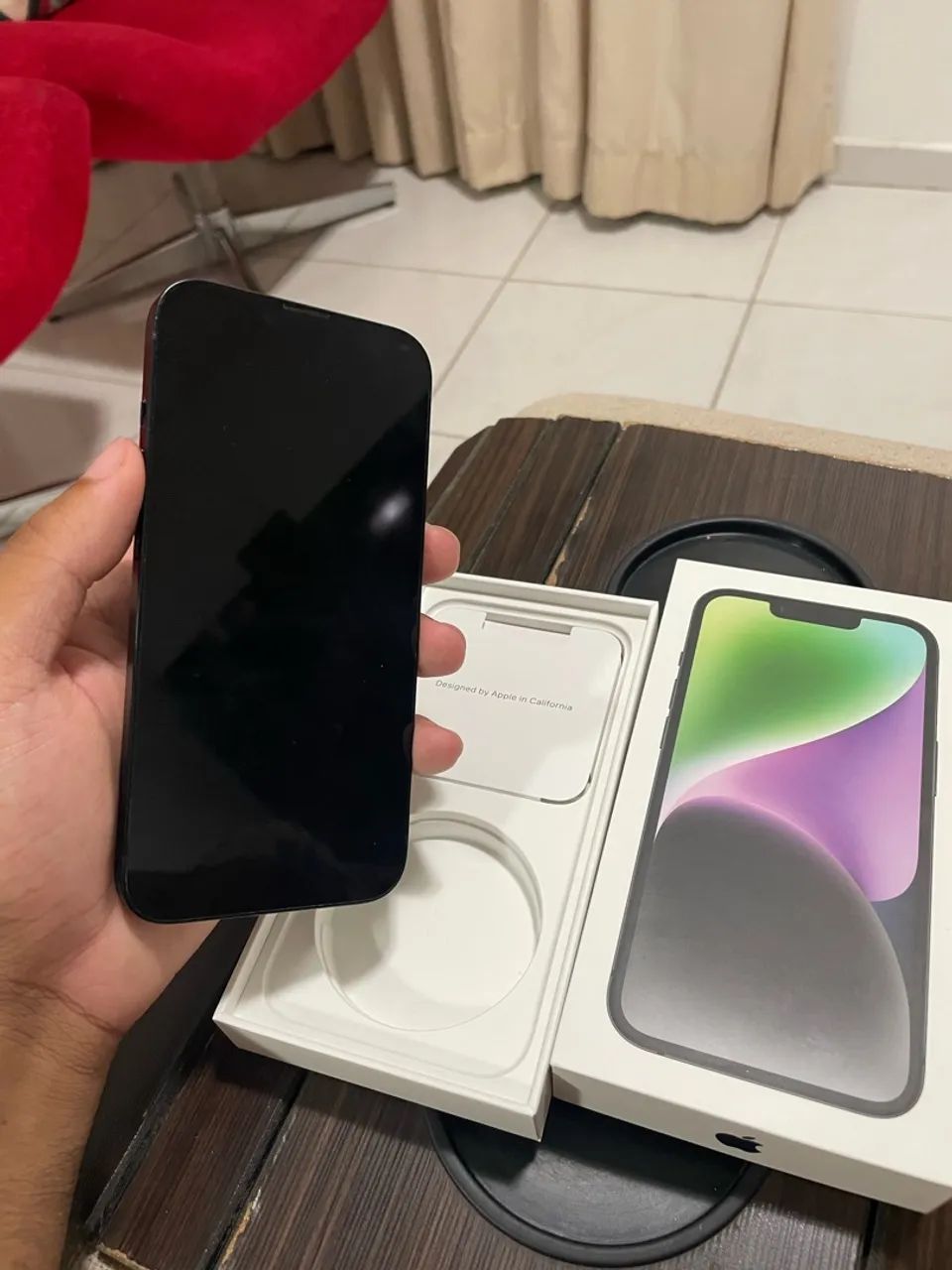 iPhone 14 128 gigas preto  - Foto 2