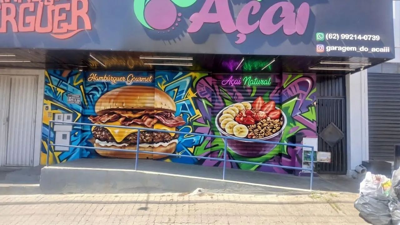 Comunicação visual, pintura de portas , arte , graffiti  - Foto 3