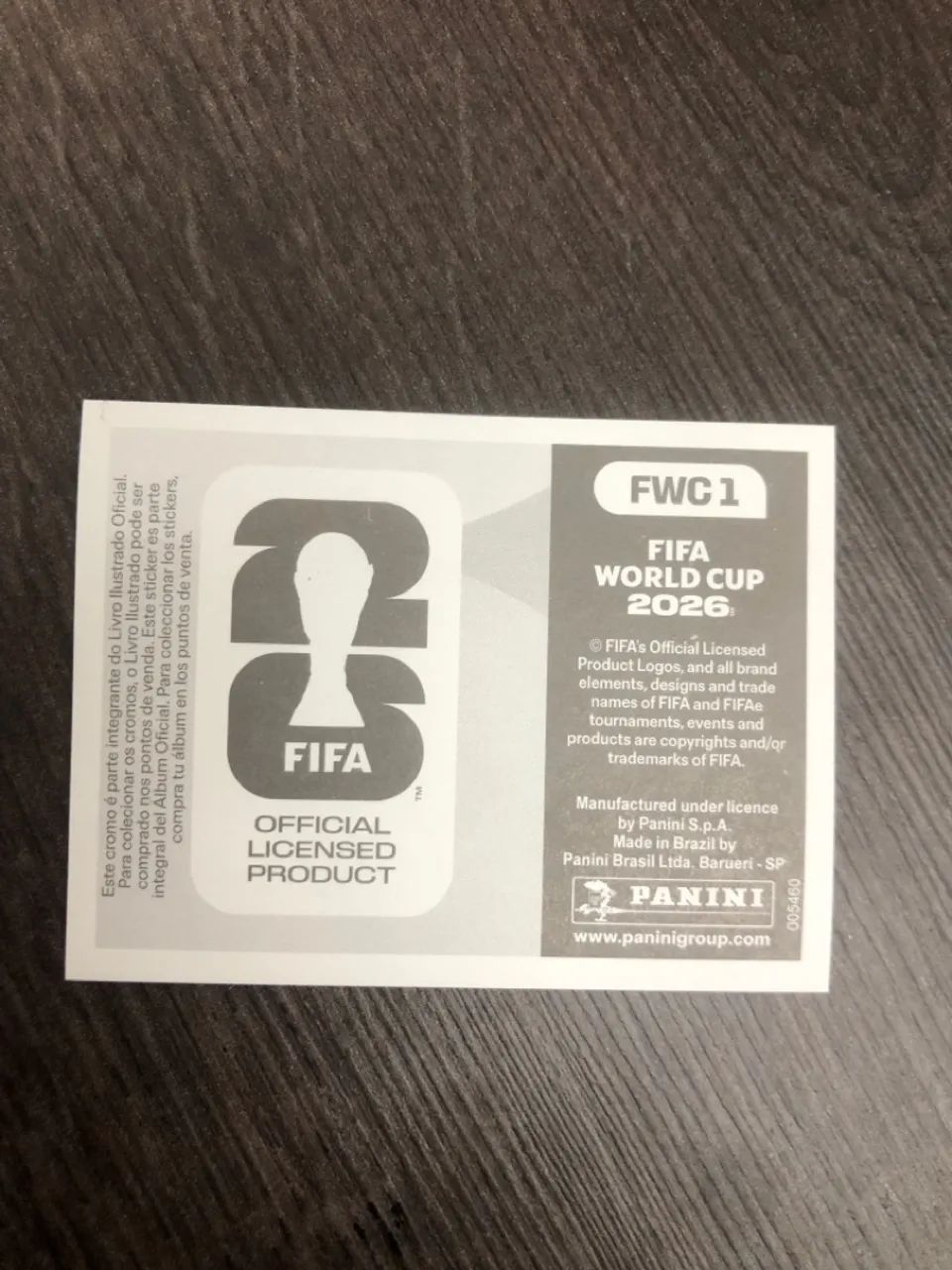 Figurinha da copa 2026 FWC 1 - Foto 2