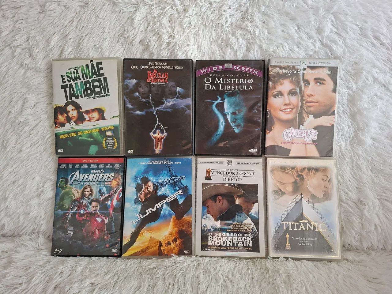 Coleção de DVDs 