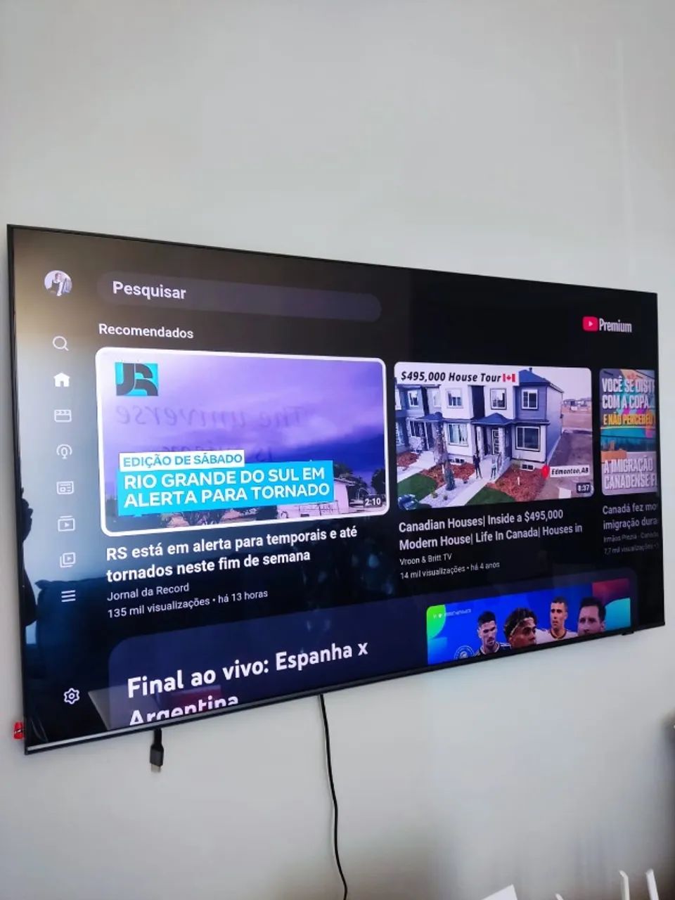 Smart TV 55" Samsung Q70D