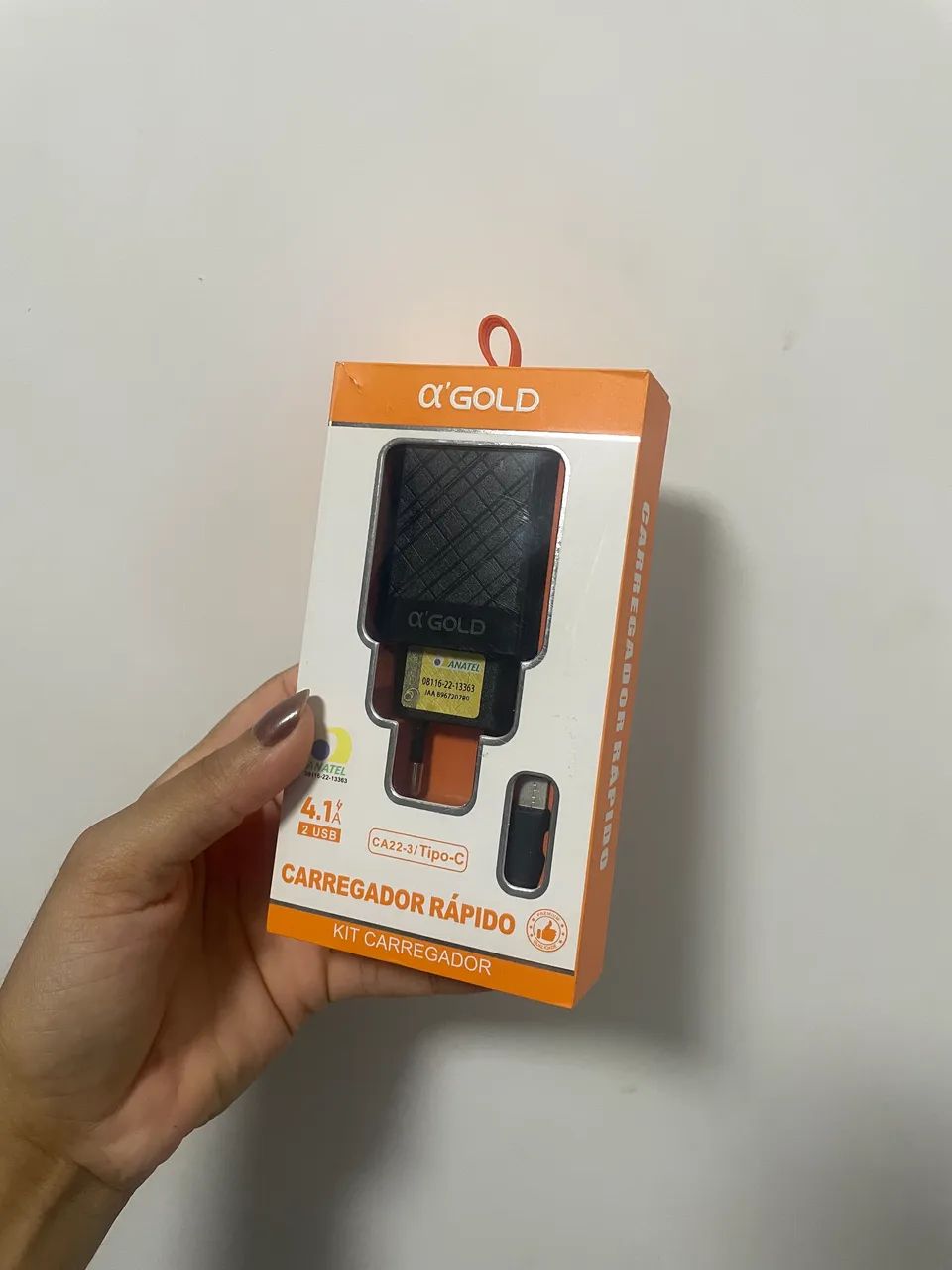 Carregador completo Tipo C