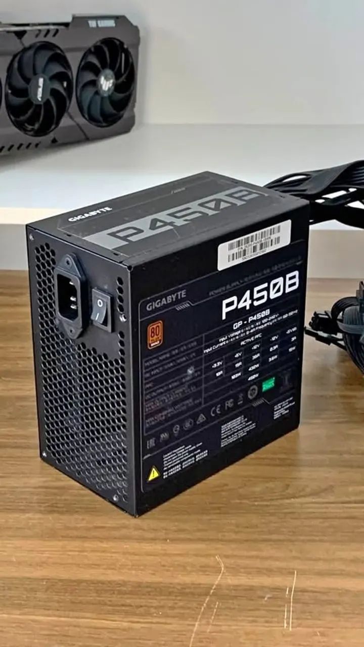 FONTE GIGABYTE 450W 80 PLUS