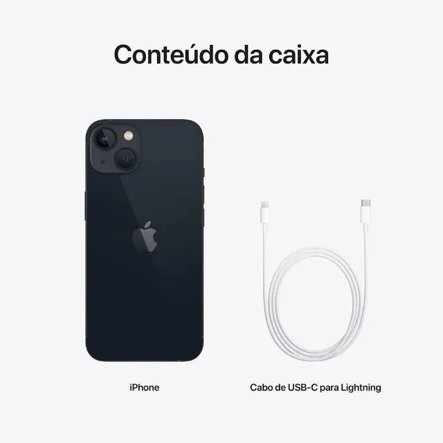 apple iphone 13 128gb preto - Celulares e Smartphones - Morada das