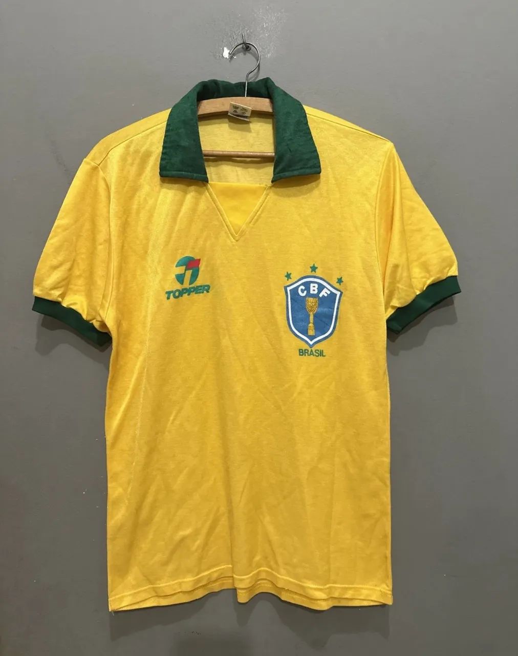 camisa brasil topper 89