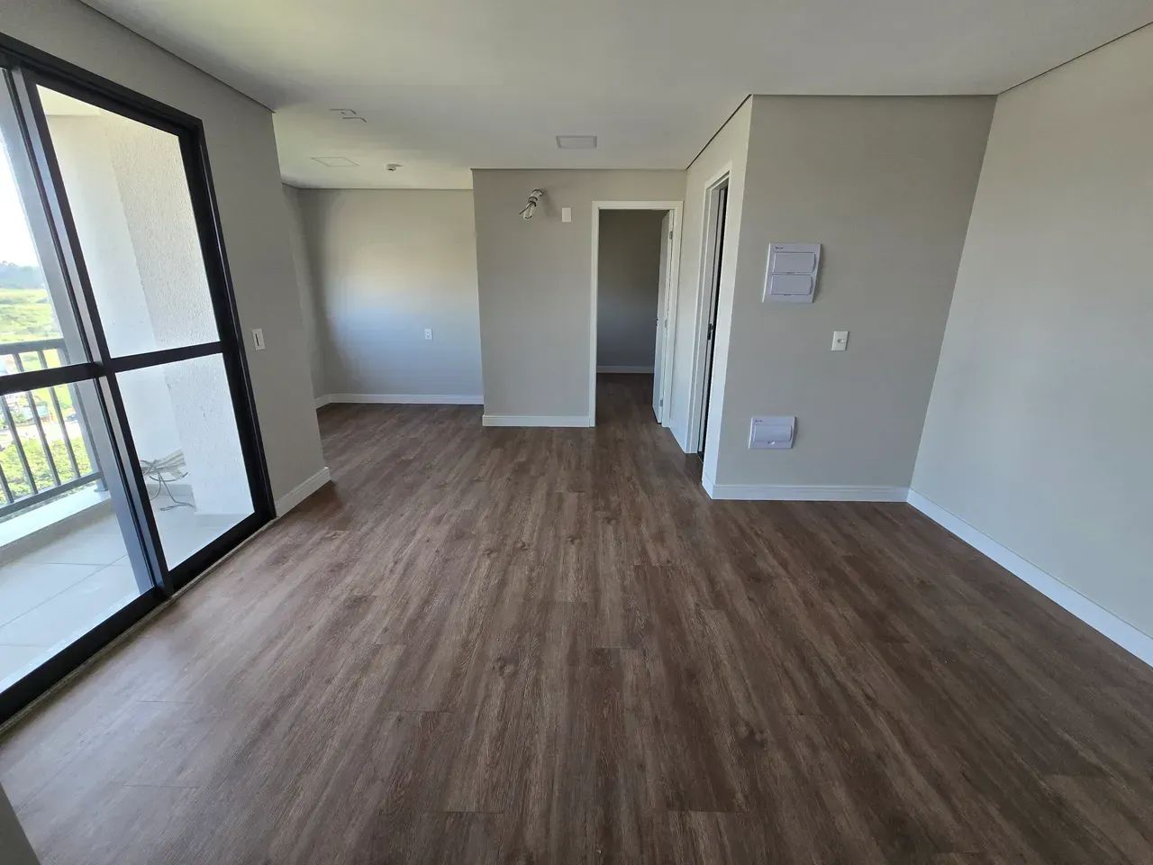 Apartamento com living ampliado e 1 dormitório para locação. - Foto 5