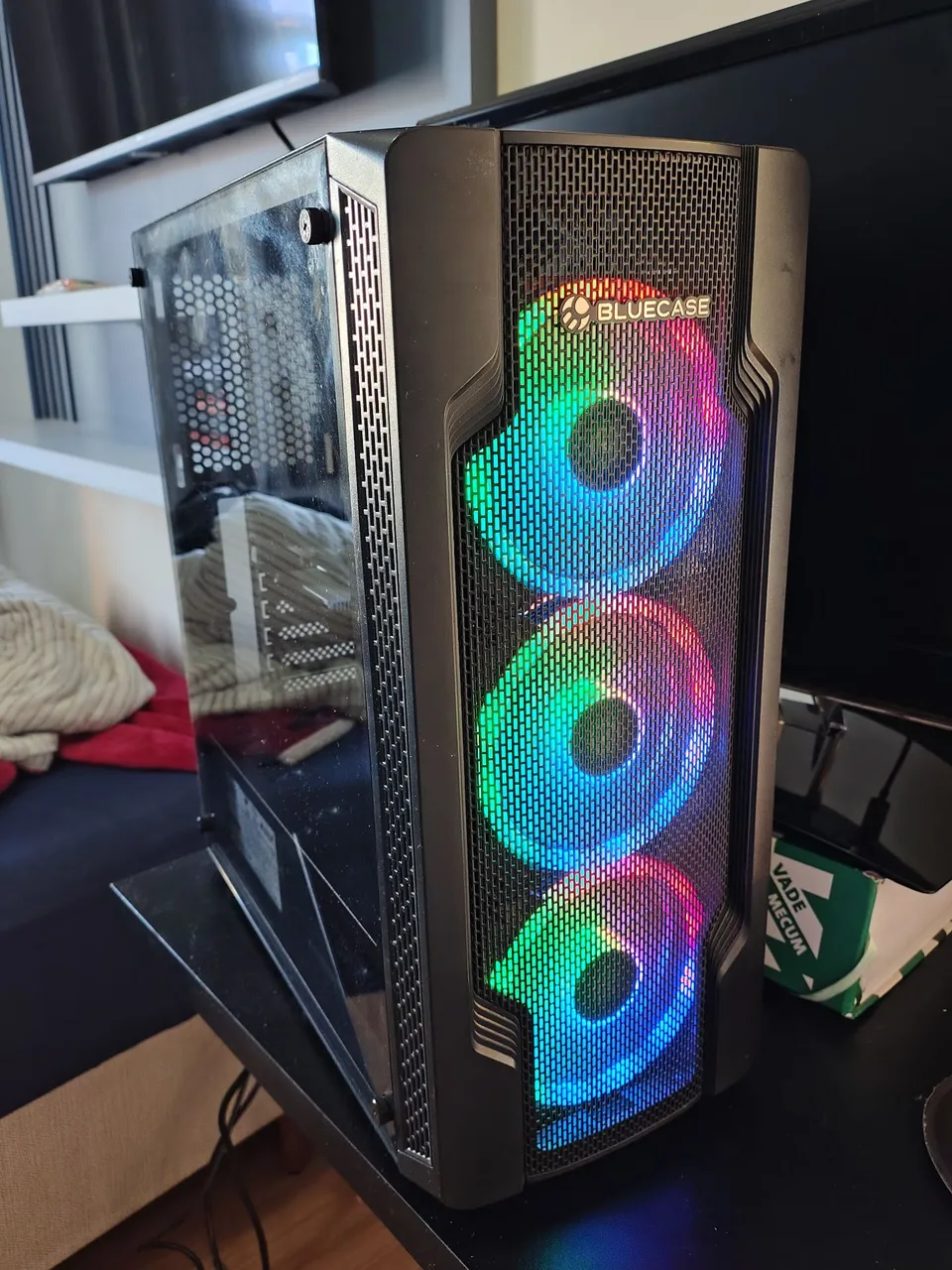 Cpu Gamer I3 3.40Ghz,8Gb,Ssd 256Gb,Nvidia GTX 650 Gabinete Aquario