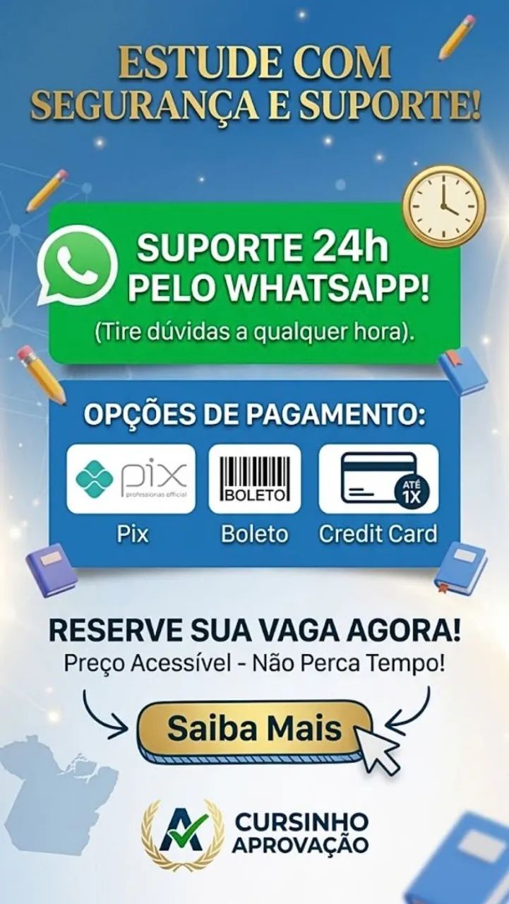 CURSO PREPARATÓRIO - SEDUC PA - Foto 3
