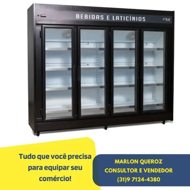 Auto Serviço 4 Portas Preto Polar 220V