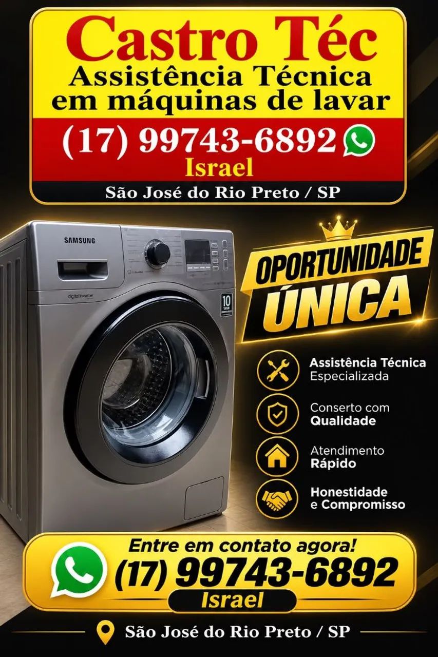 Lava e seca 