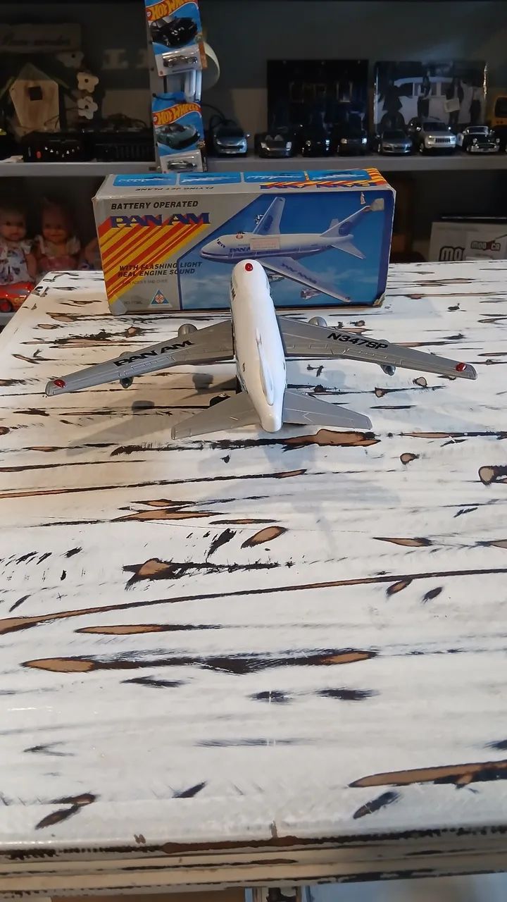Avião Pan Am. Anos 80. Raridade - Foto 3