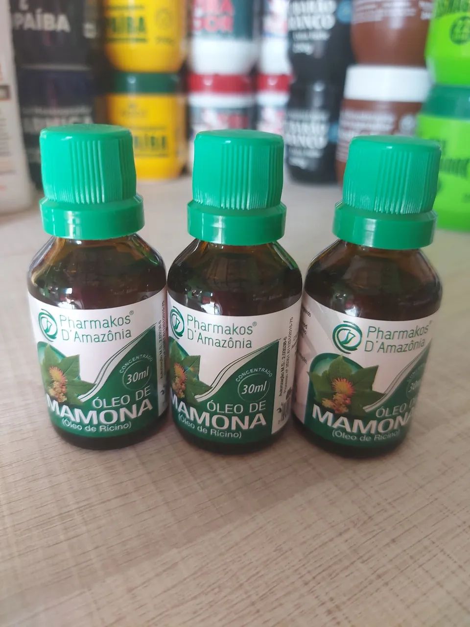 Óleo de Rícino Produtos Naturais 