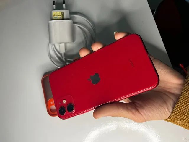 Iphone 11 RED 64GB + Carregador Original  - Foto 5