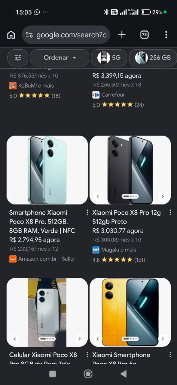 POCO X8 PRO 512GB impecável  - Foto 2