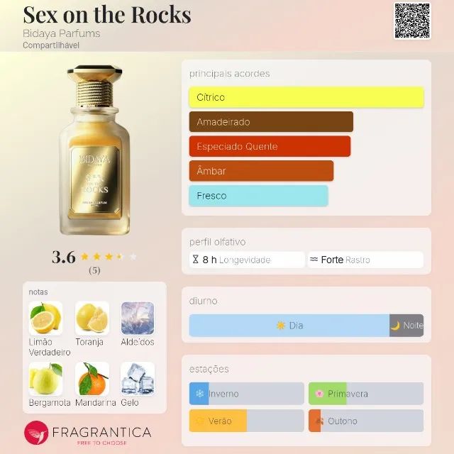 Perfume Árabe Sex On The Rocks - Bidaya - Foto 2