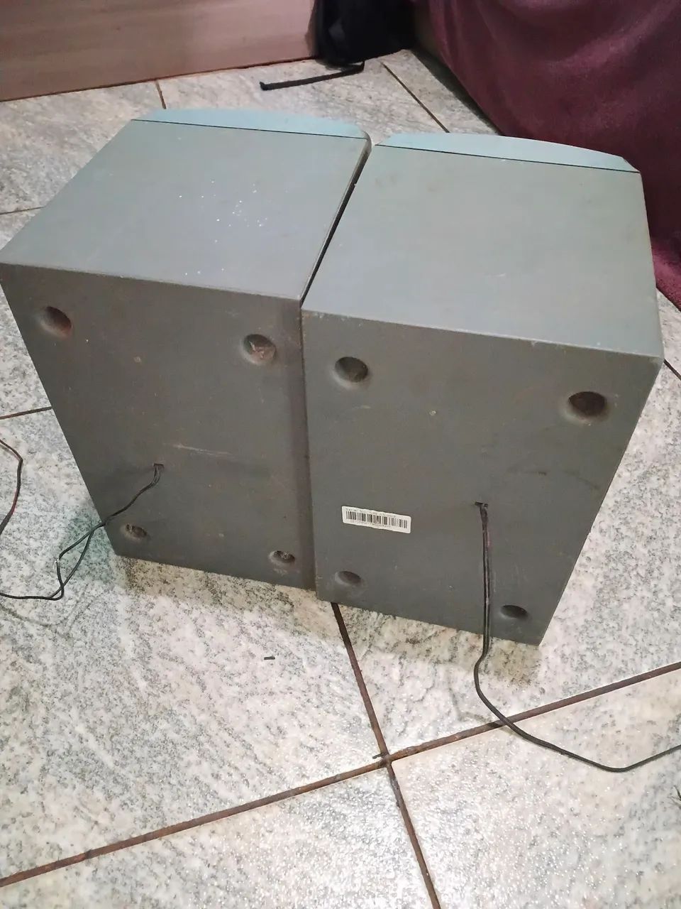 Caixas de so da gradiente 