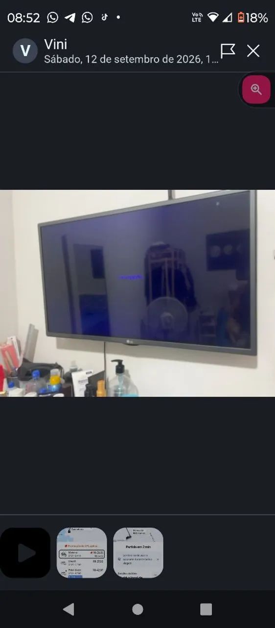 Tv smart 32 polegadas  500 reais  - Foto 2