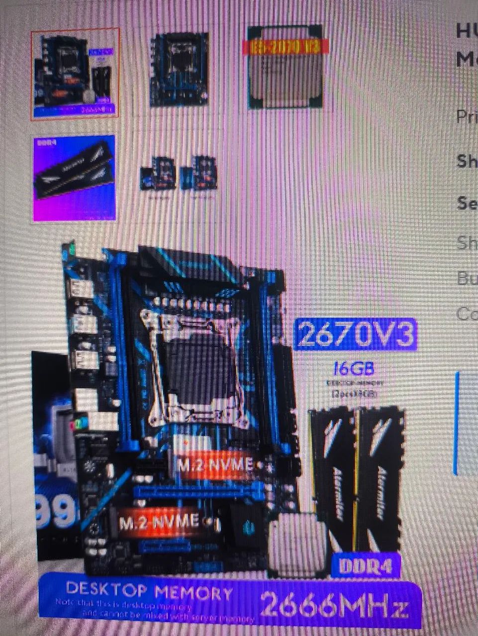 kit upgrade Pc  xeon dos bom