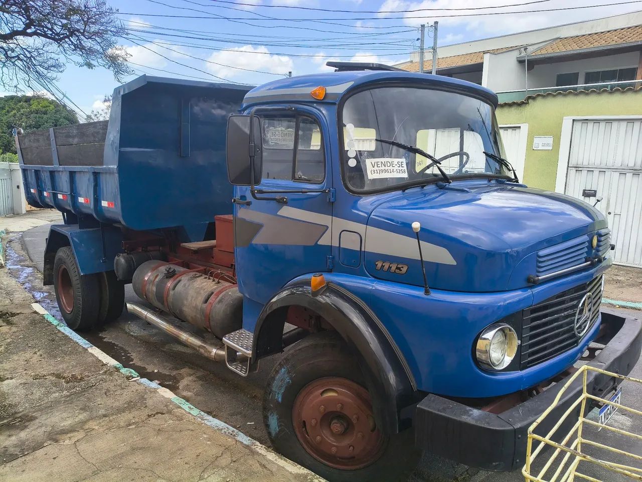 MB 1113 toco caçamba 1981