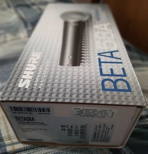 Microfone Shure Beta 58a