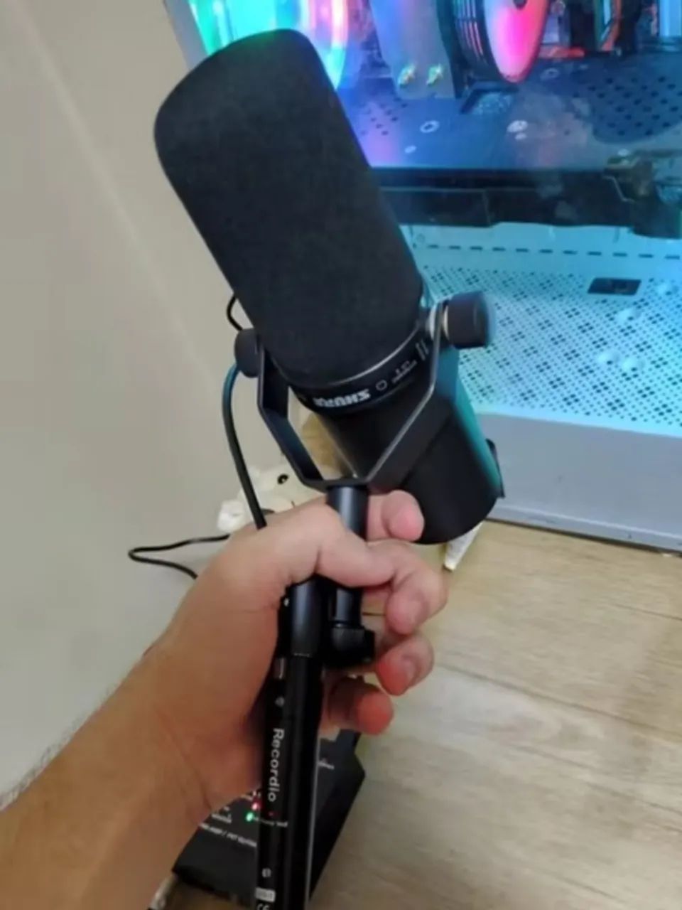 Microfone Shure SM7B Mexicano - Foto 4