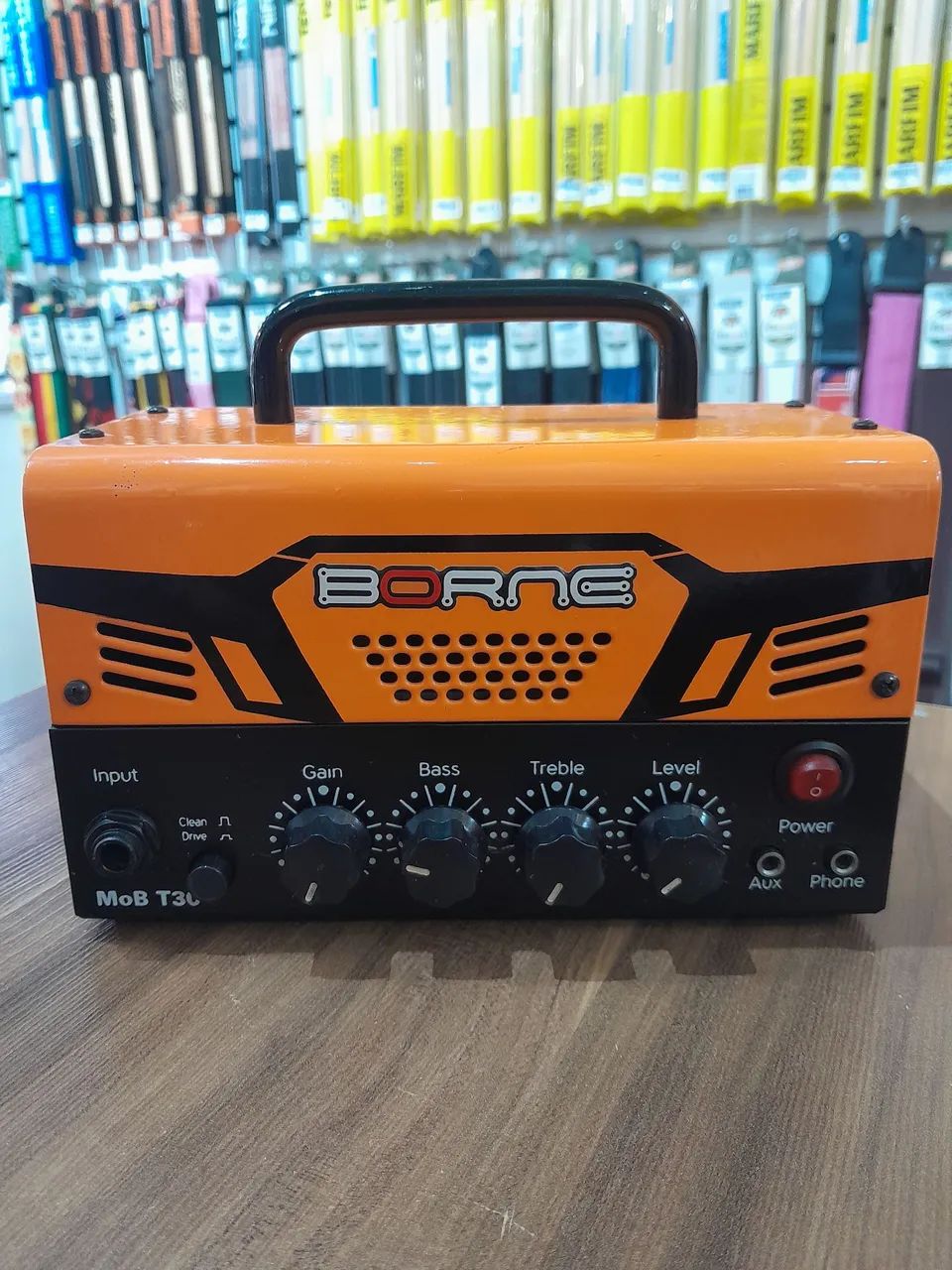 Amplificador cabeçote guitarra Borne T30