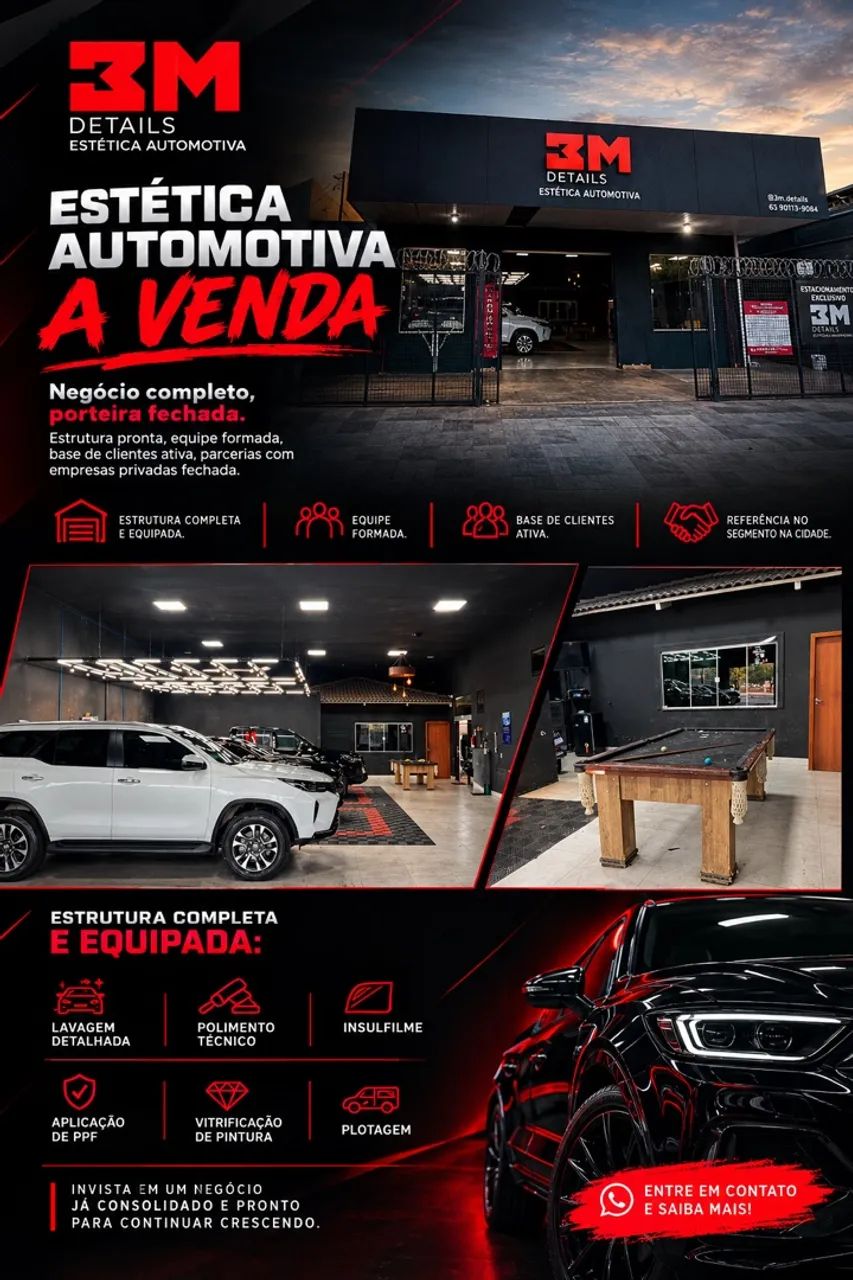 Estética automotiva a venda 