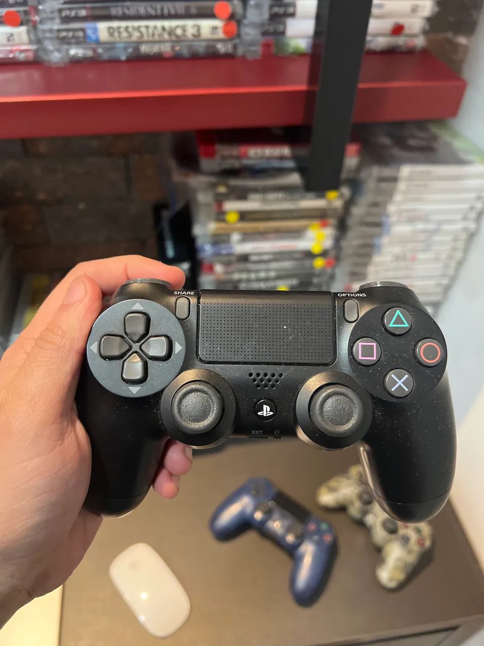 Controle PS4 Original Preto funcionando 100%