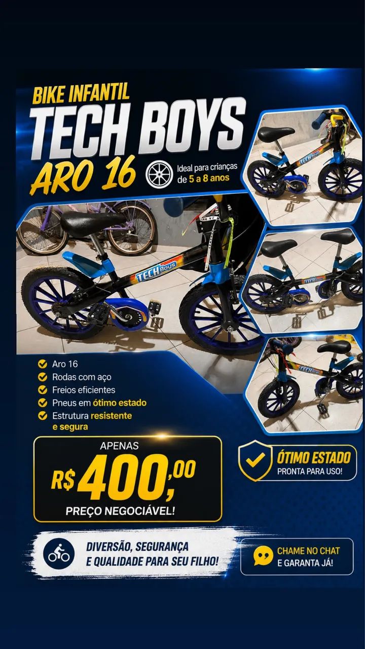 Bicicleta infantil  - Foto 2