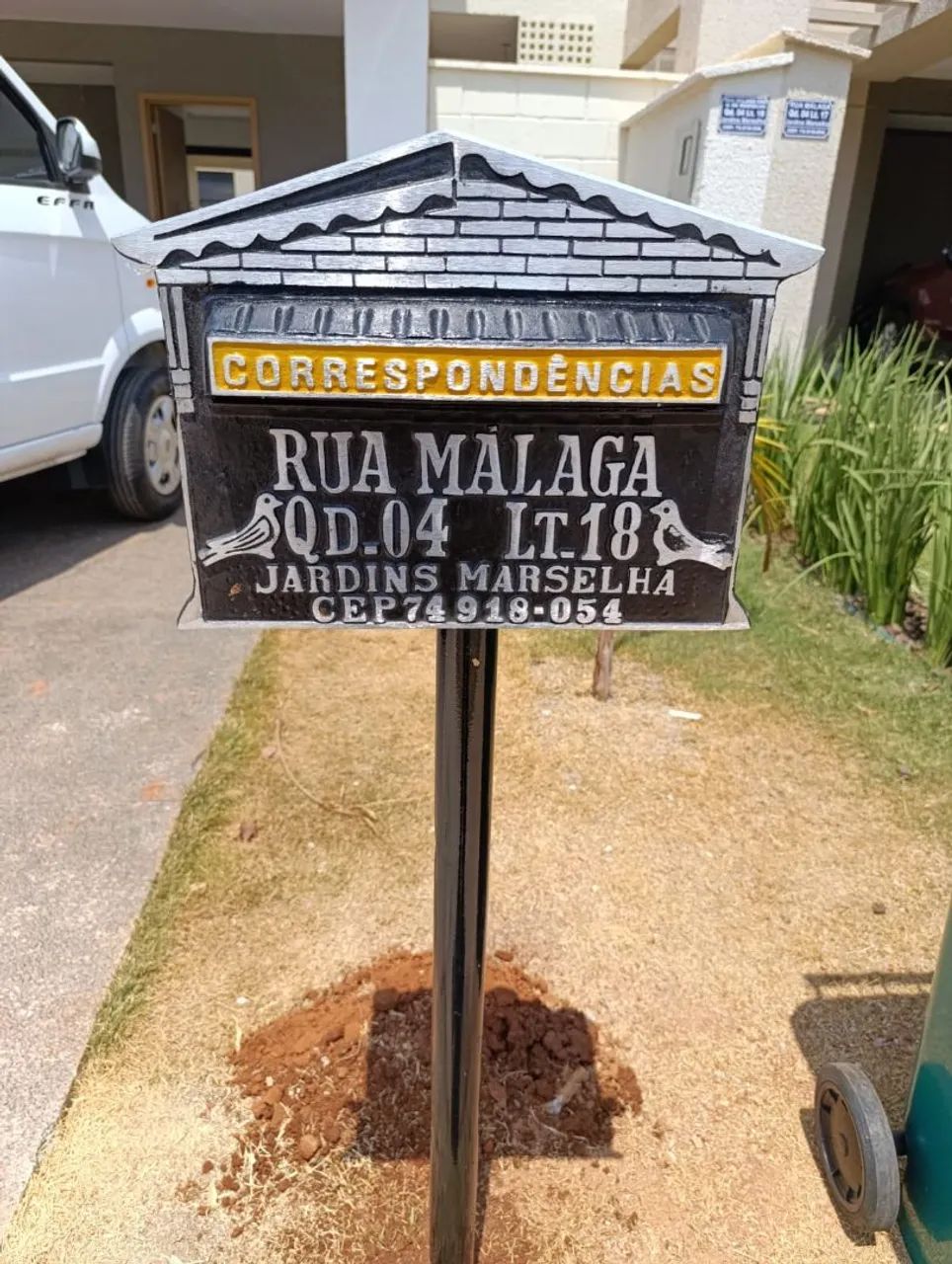 Caixa de Correio e placas comerciais residências  - Foto 3