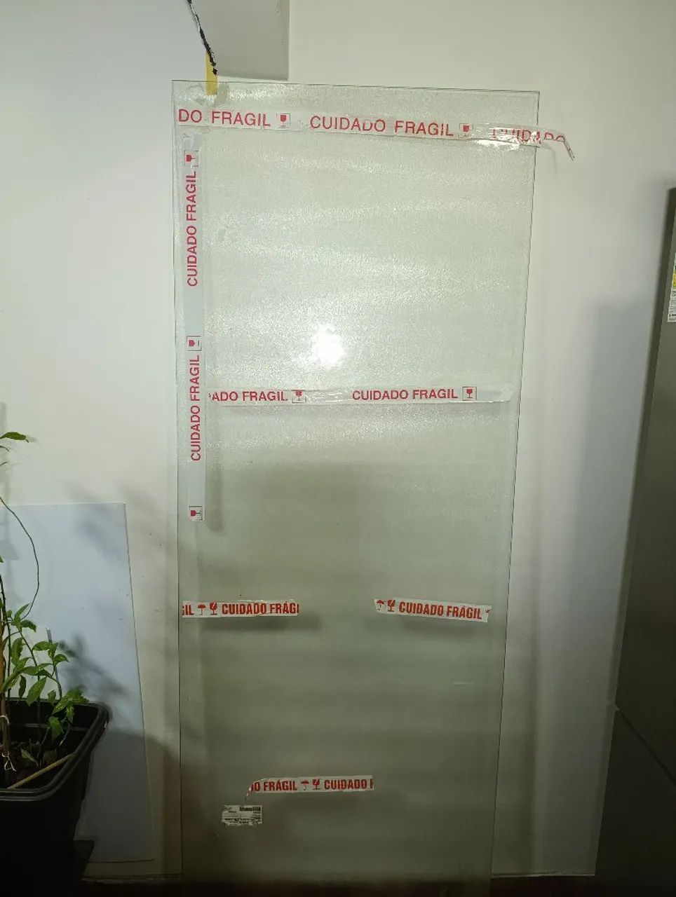 Divisória de vidro