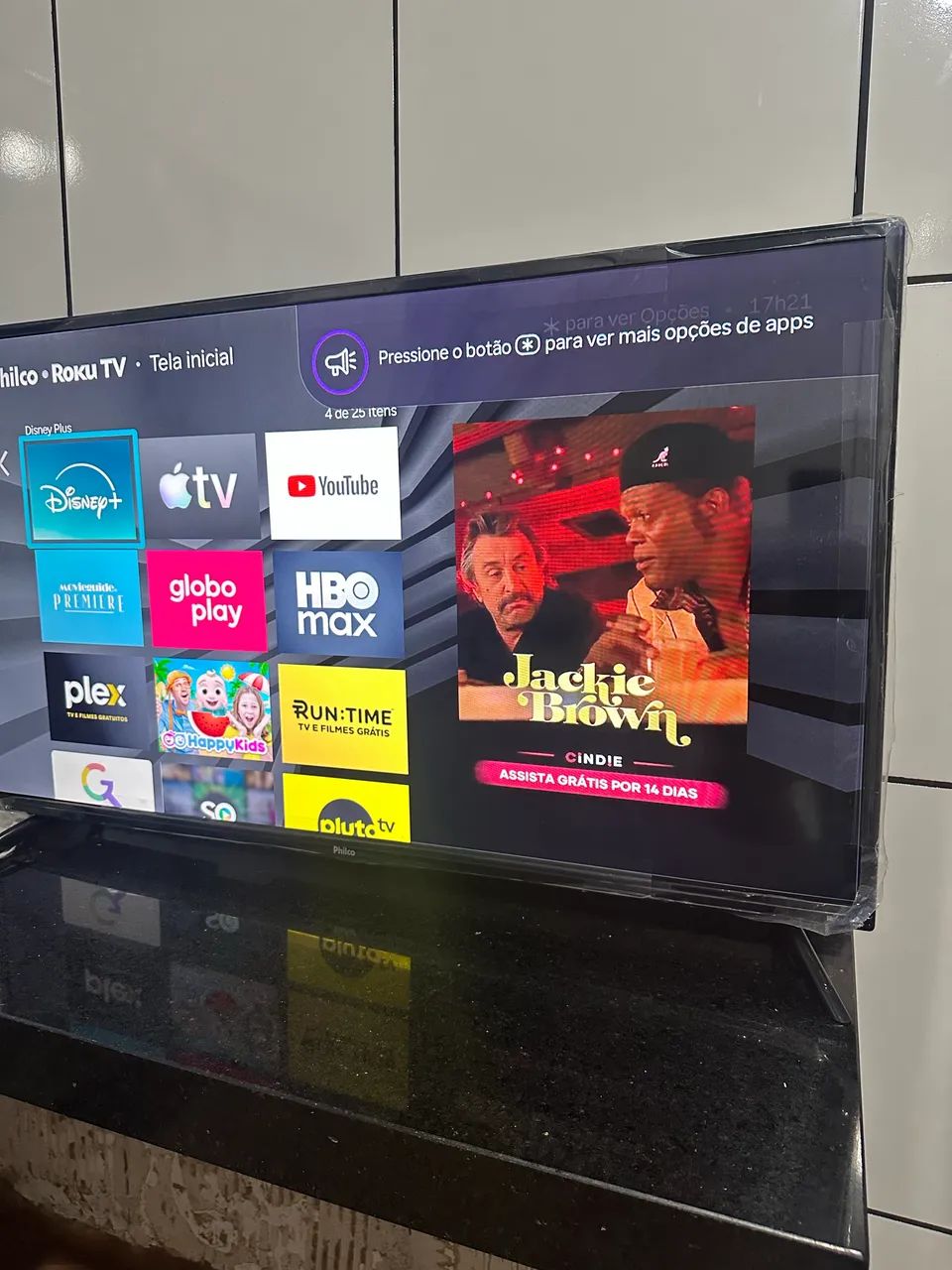 Tv smartv 43 no plástico zerada leia bem  - Foto 2