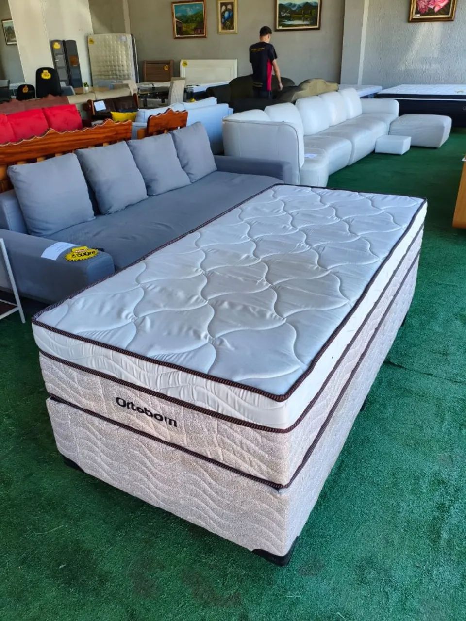 Cama Box Solteiro Ortobom - Foto 3