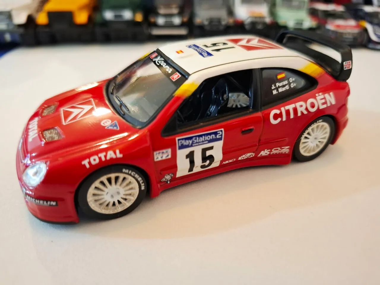 Miniatura Citroën Xsara WRC Rally 1:43! Top!!! - Foto 4