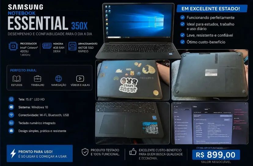 NOTEBOOK - SAMSUNG 