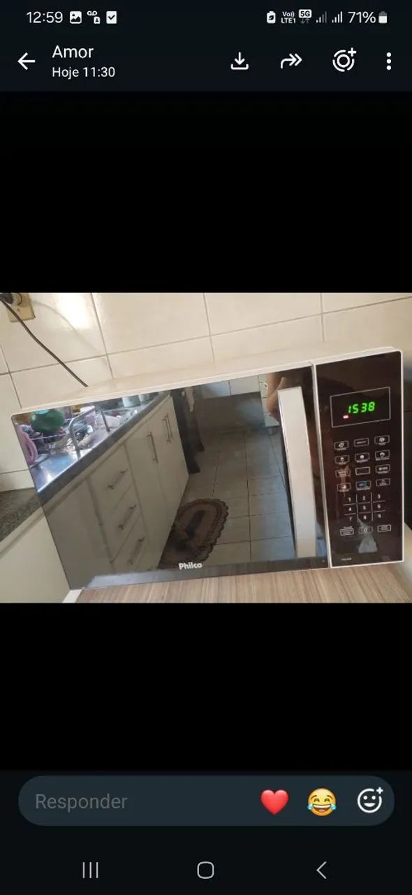 Microondas em.perfeito estado