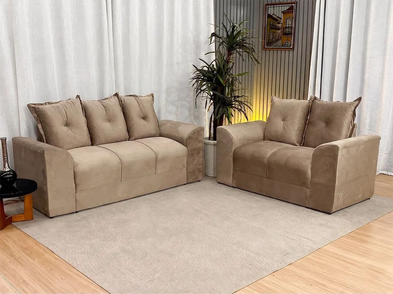 Sofa 2 e 3 Lugares Porto 850,00 - Foto 2