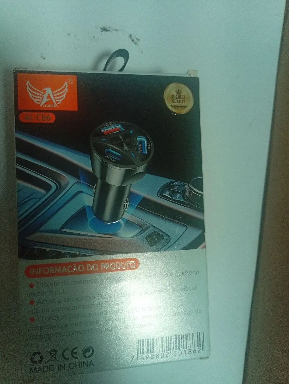 Carregador 3.0 rapido - Foto 3
