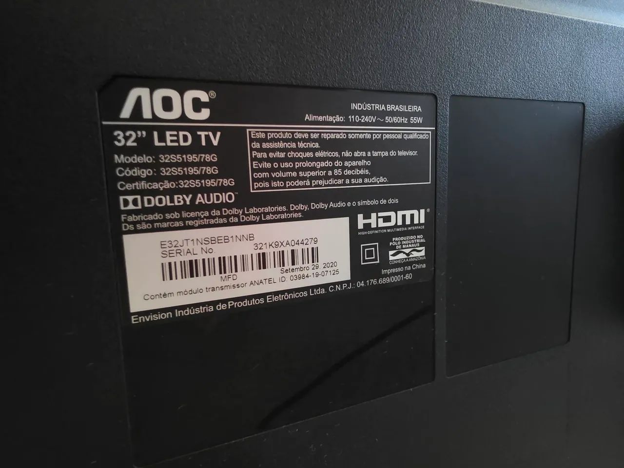 Televisão AOC 32" Smart - Foto 4